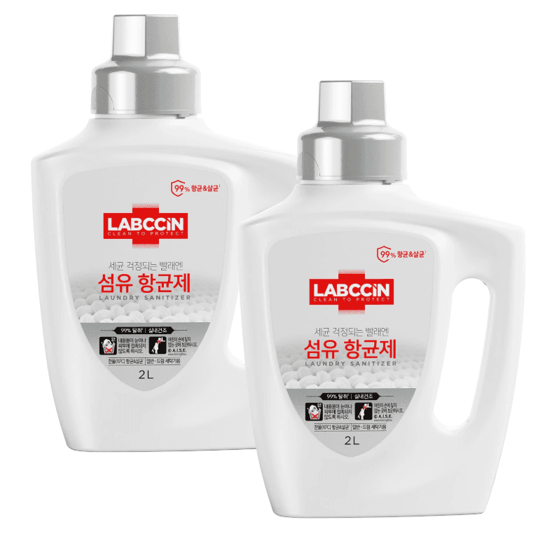 랩신 섬유향균제 2L 2개
