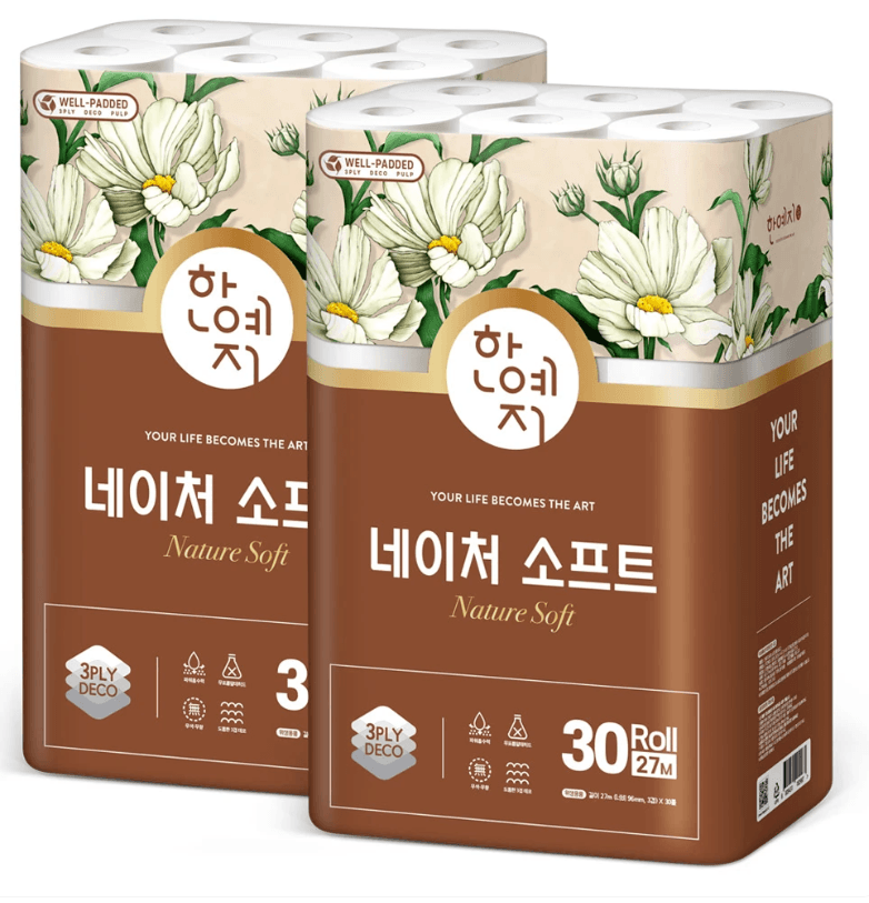 HanYeji Toilet Paper 60 Rolls