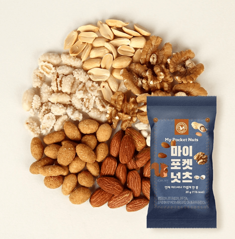 산과들에 마이포켓넛츠 100봉