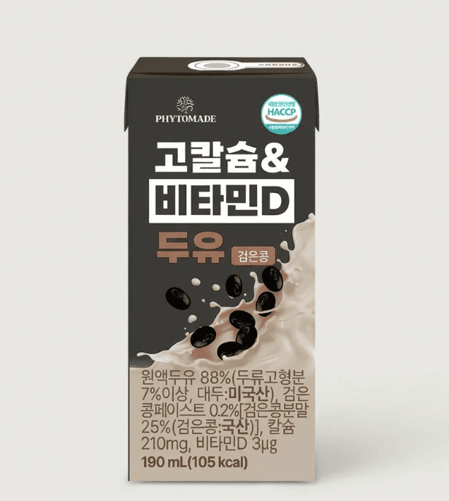파이토메이드 고칼슘 검은콩 두유 24개