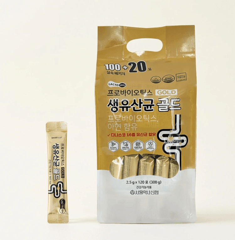 생유산균 골드 120포 2개