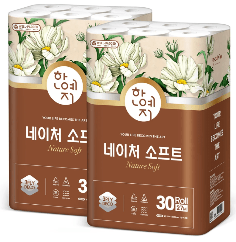 한예지 두루마리 휴지 60롤