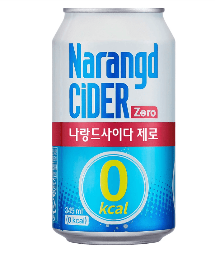 나랑드사이다 제로 345ml 24캔