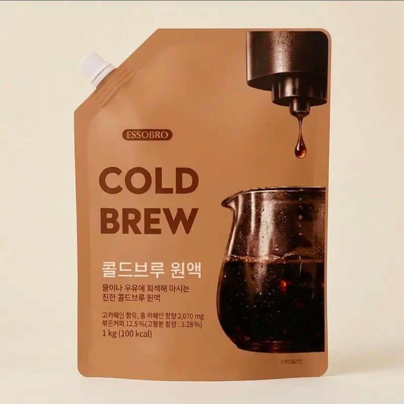 에쏘브로 콜드브루 원액 1kg×2