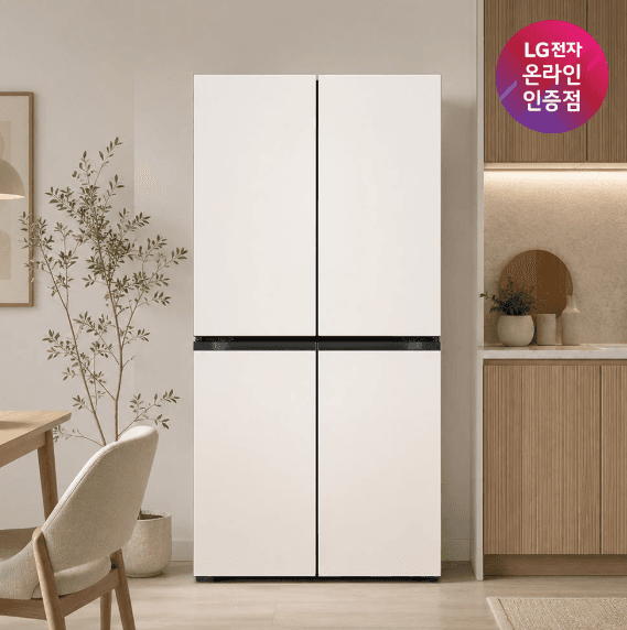 LG 디오스 오브제 4도어 870L
