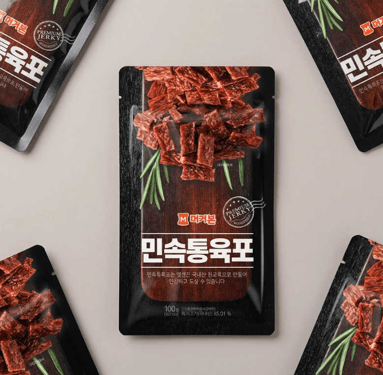 머거본 민속 통 육포 100g 10개