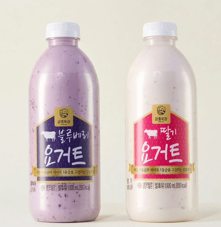 Handmade Yogurt Blueberry + Strawberry 1L