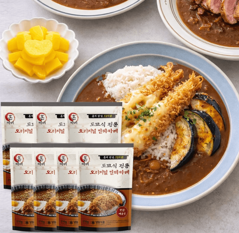 도쿄식 민찌카레 210g x 7개