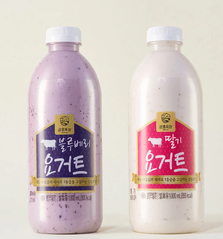 Ganghun Farm Handmade Yogurt 1L × 2