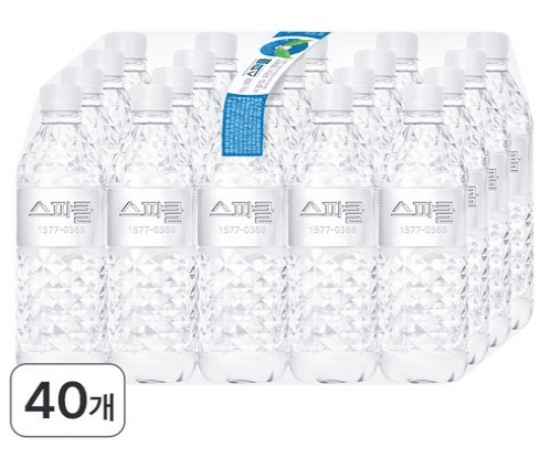 스파클 천연암반수 500ml 40개