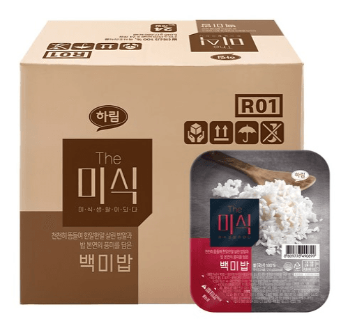 CJ 더미식 백미밥 24개