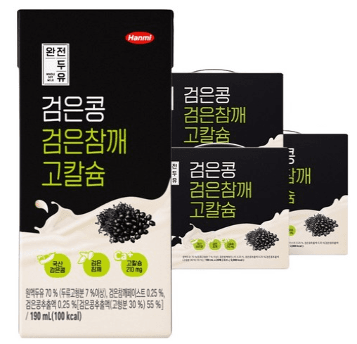 완전두유 검은콩 고칼슘 190ml 60개