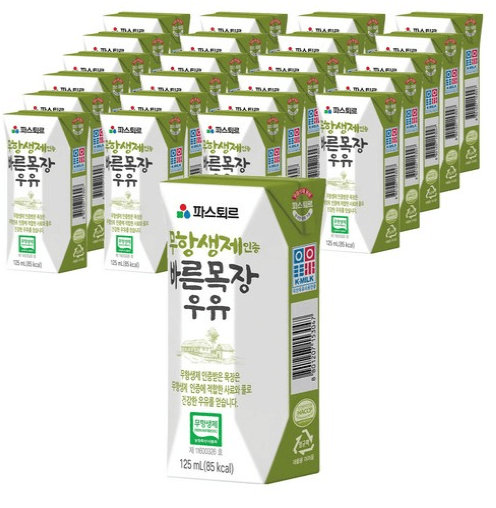 파스퇴르 바른목장 우유 24개