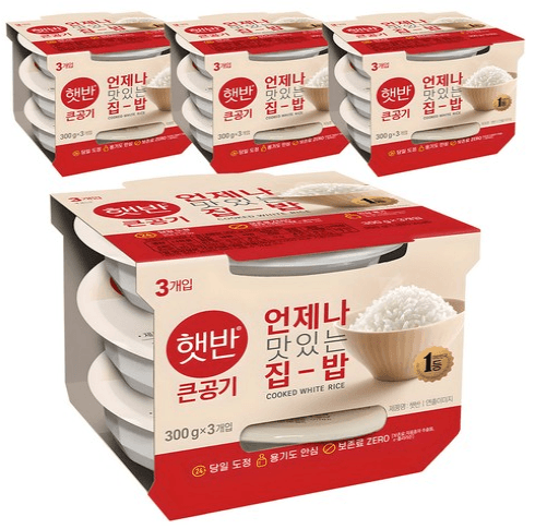 햇반 큰공기 300g 12개