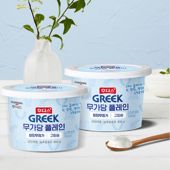 후디스 그릭요거트 400g 2개