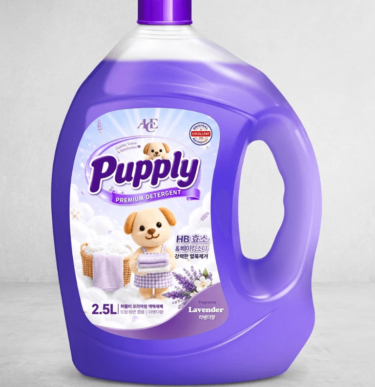 에이스 퍼플리 액체세제 4병
