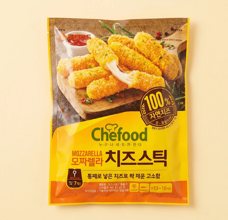 롯데 Chefood 모짜렐라 치즈스틱
