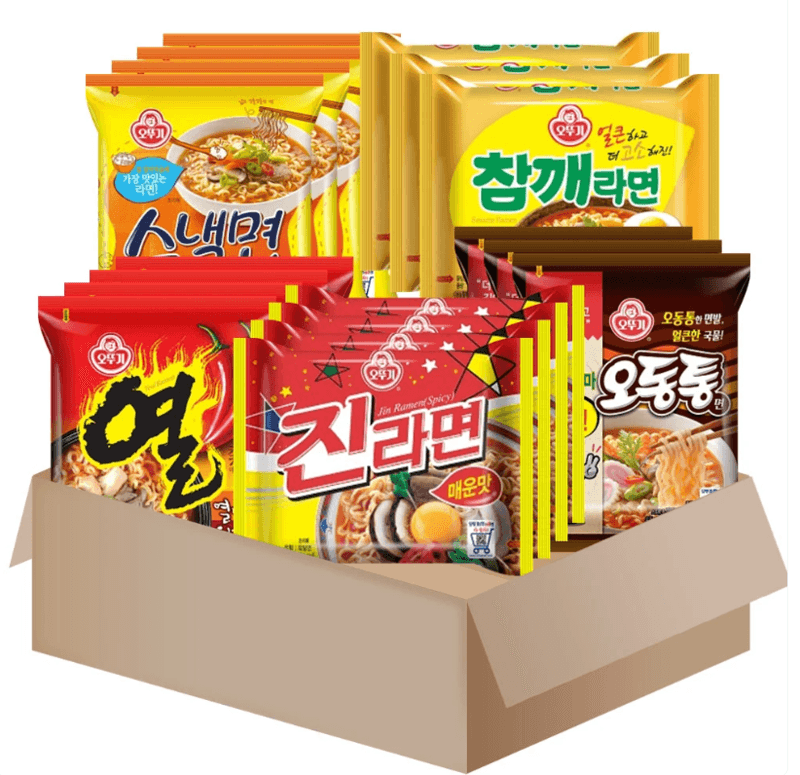오뚜기 봉지라면 세트 18개입