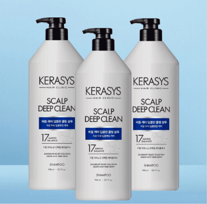 케라시스 딥클린 쿨링 샴푸 980ml