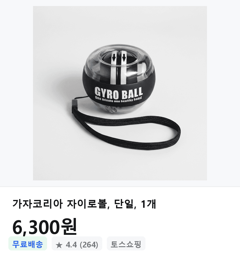 가자코리아 자이로볼