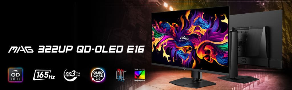 MSI MAG 322UP QD-OLED 4K