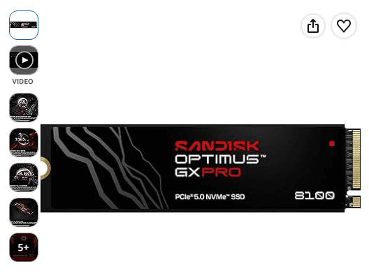 Sandisk Optimus GX PRO 8100