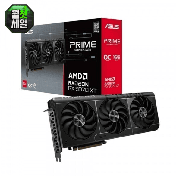 ASUS PRIME RX 9070 XT 16GB