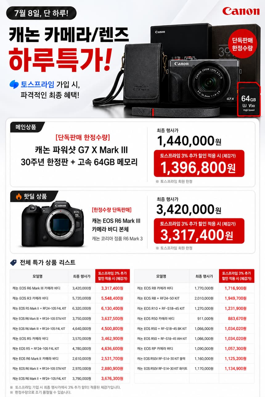 캐논 G7X MARK III