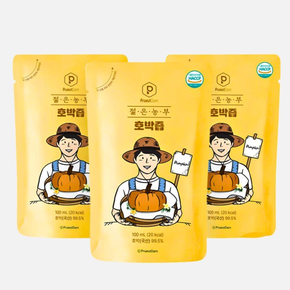 푸릇담 젊은농부 호박즙 60팩
