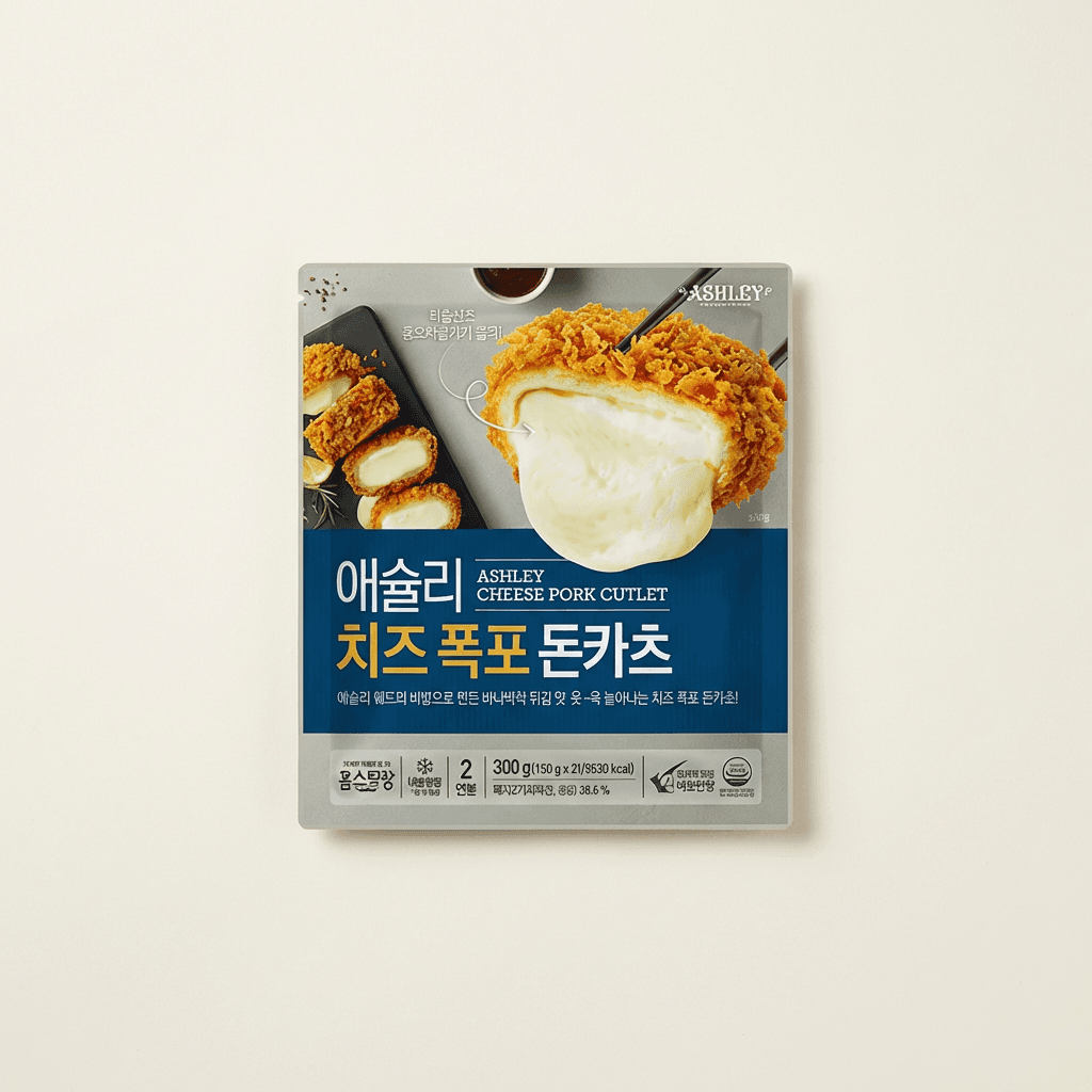 애슐리 치즈 폭포 돈카츠