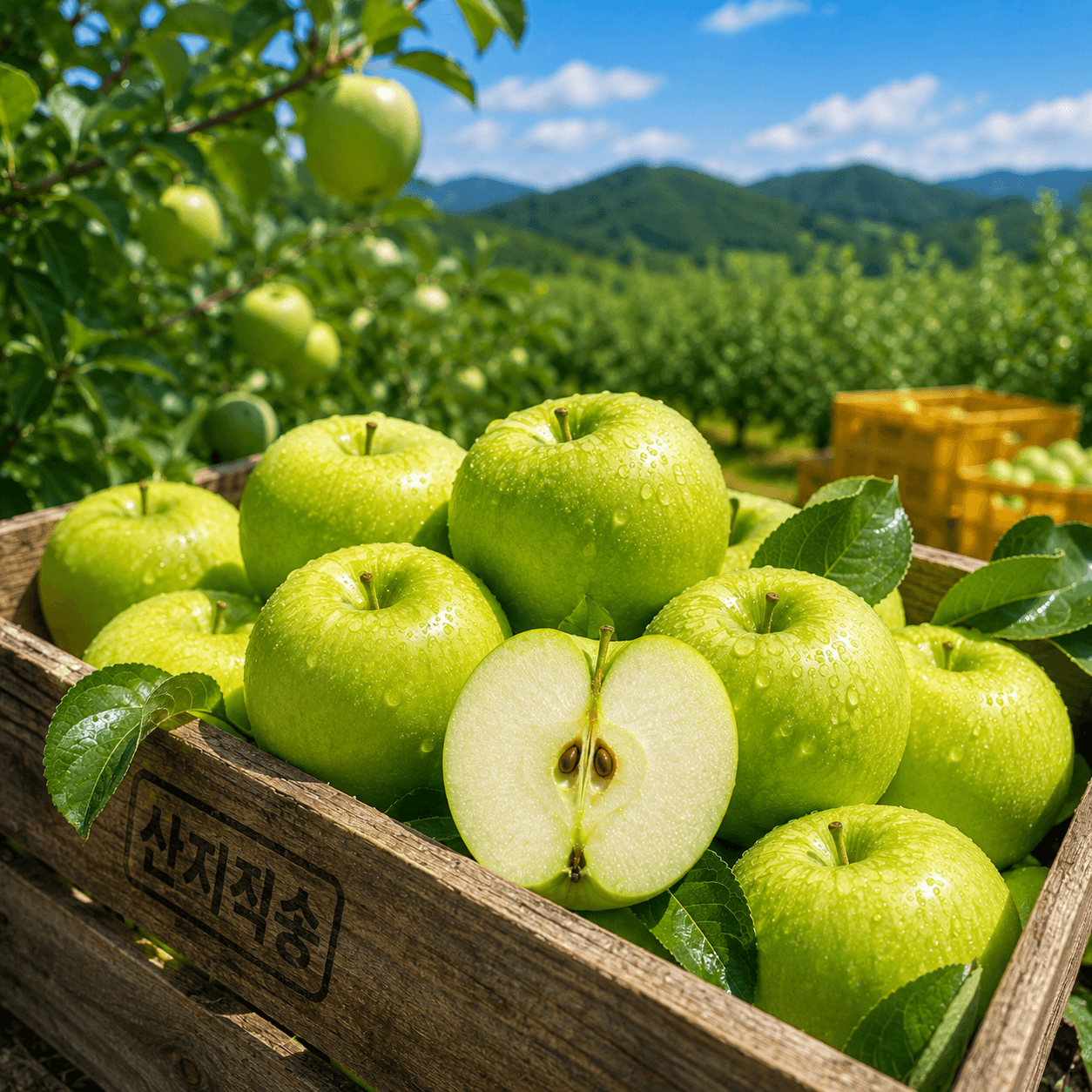 Domestic Fresh Green Apples 2kg