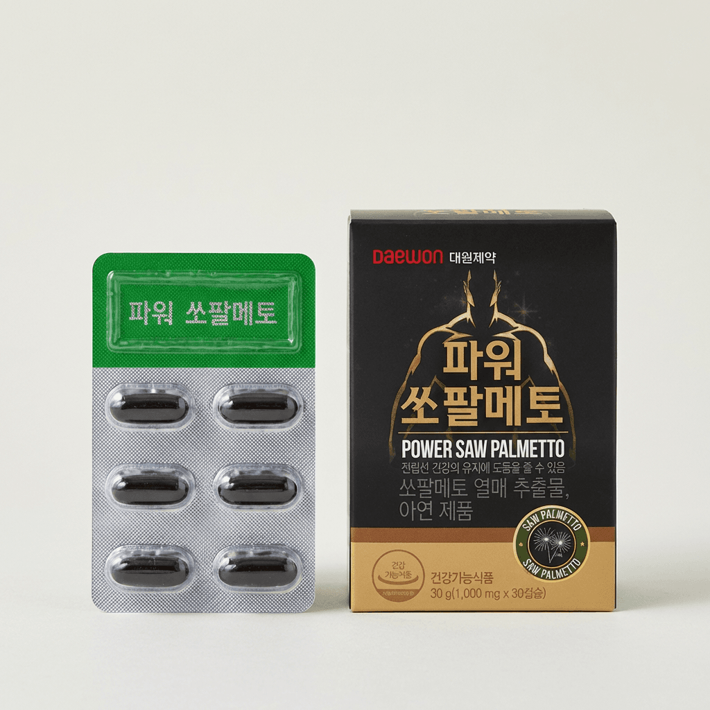 대원제약 파워 쏘팔메토 4박스