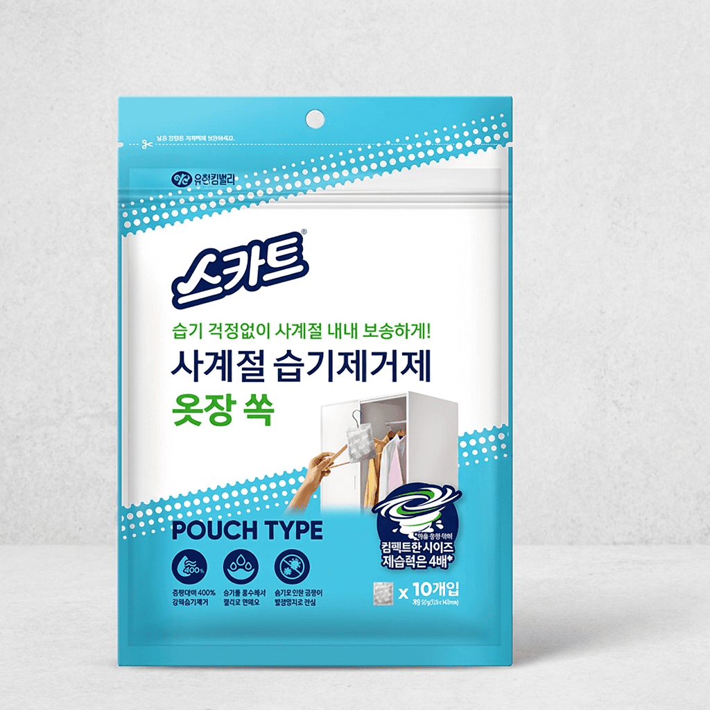 유한킴벌리 스카트 습기제거제