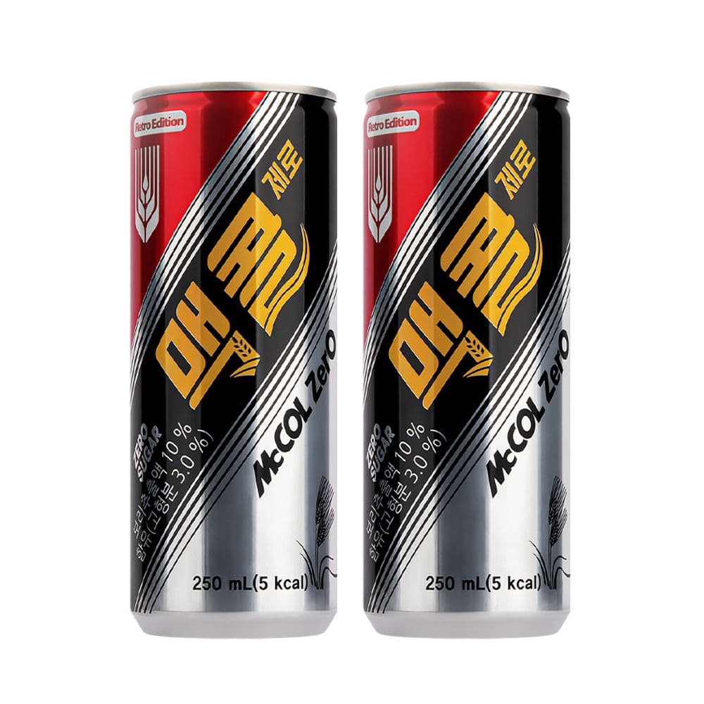 맥콜 제로 250ml 30캔