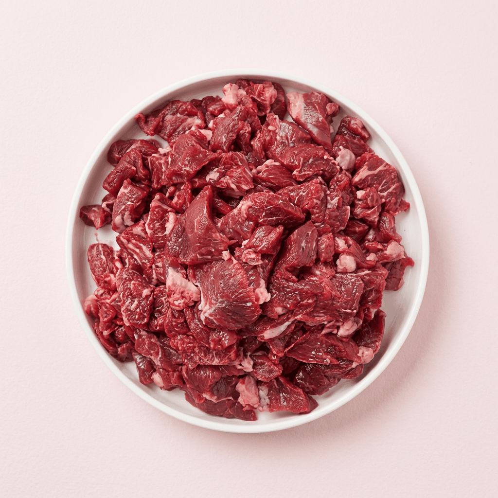 구팔 투쁠 한우 국거리 1kg