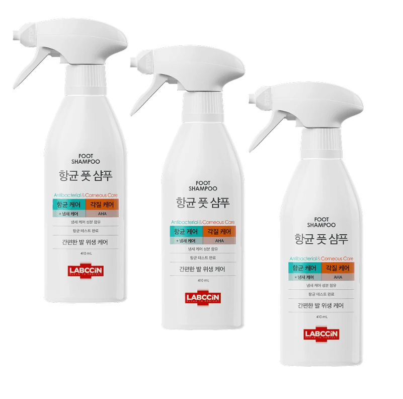 랩신 향균 풋샴푸 2개