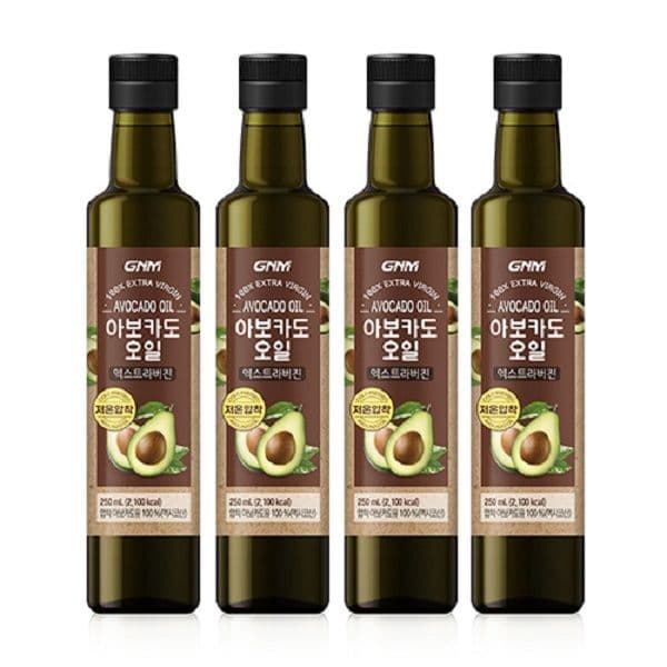 GNM 아보카도오일 250ml 4개