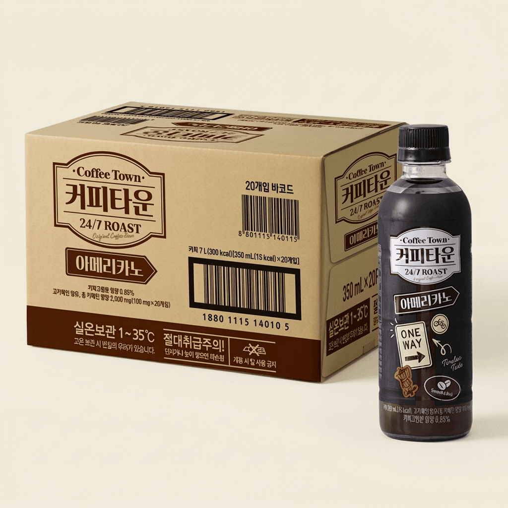 서울우유 커피타운 아메리카노 20개