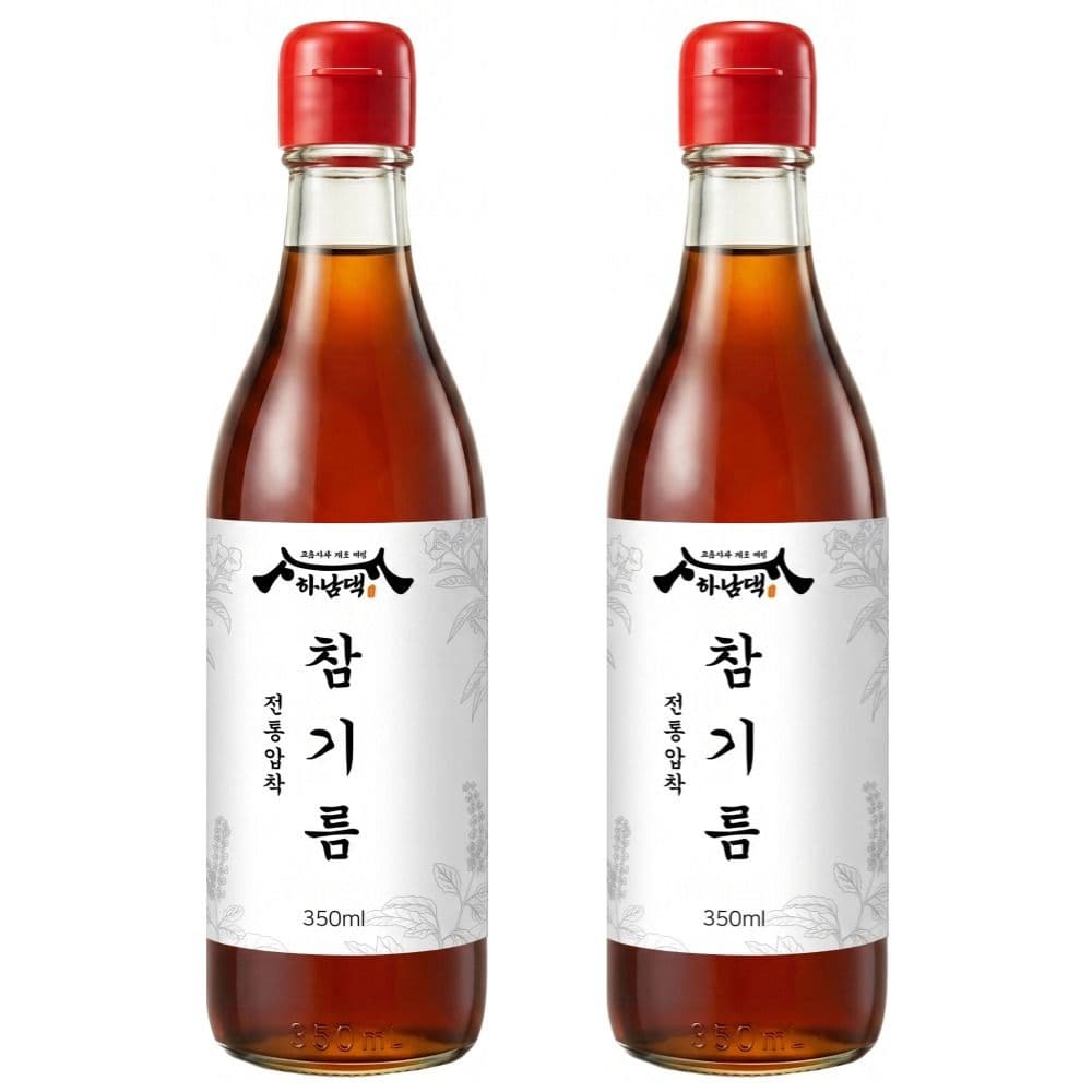 하남댁 전통 참기름 2병