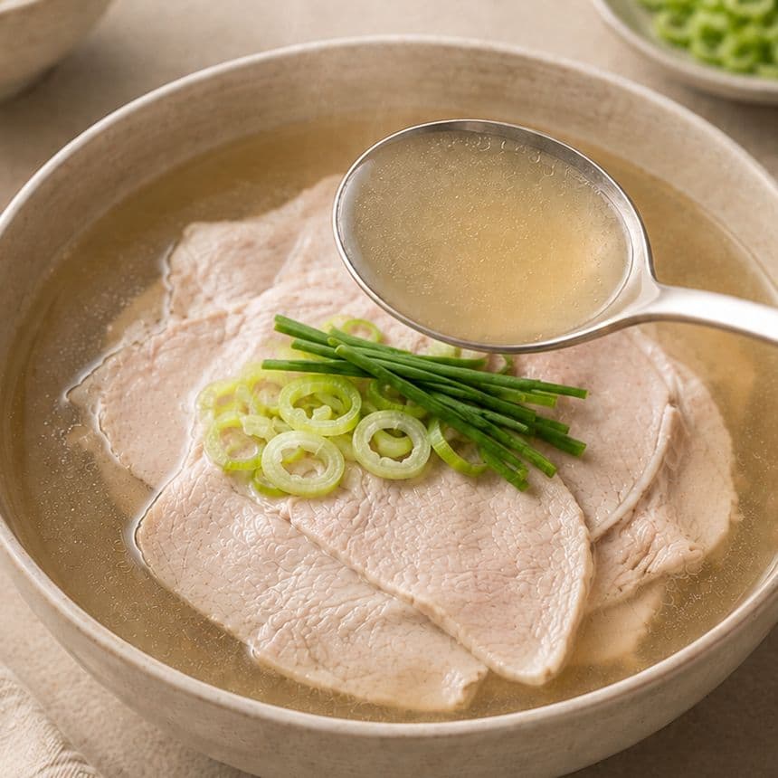참도깨비 제주 흑돼지 곰탕