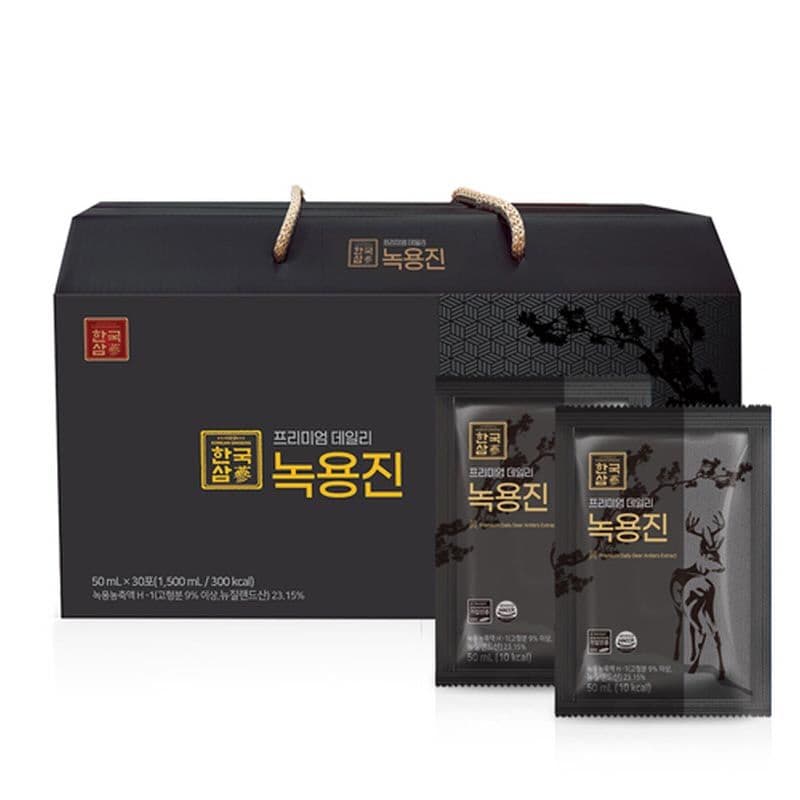 한국삼 데일리 녹용진 50ml 30포