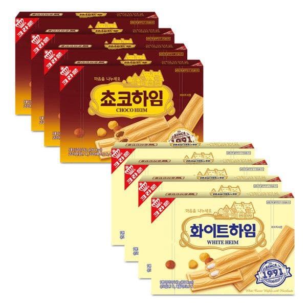 초코하임+화이트하임 4팩 세트