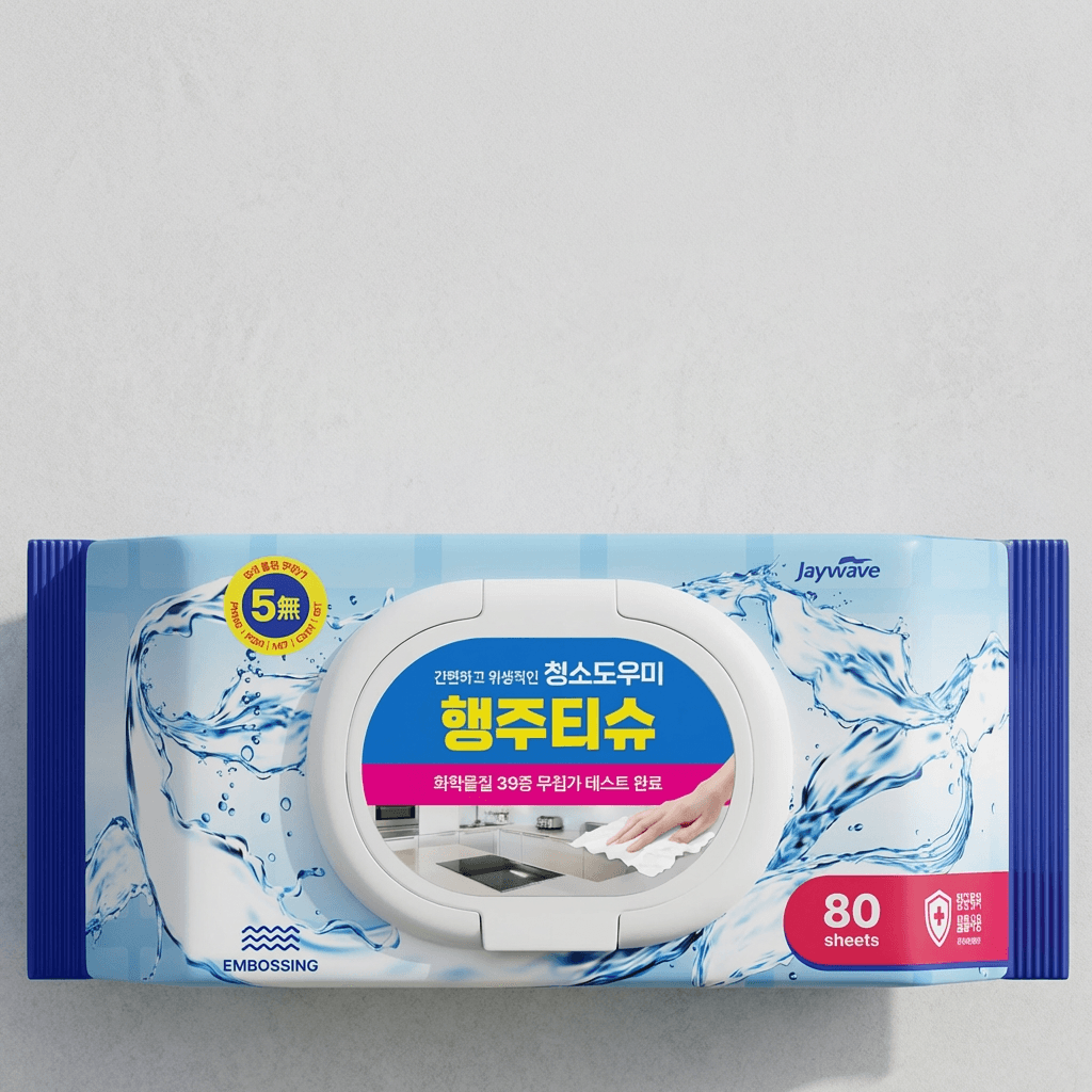 크린웨이브 청소도우미 80매 10팩