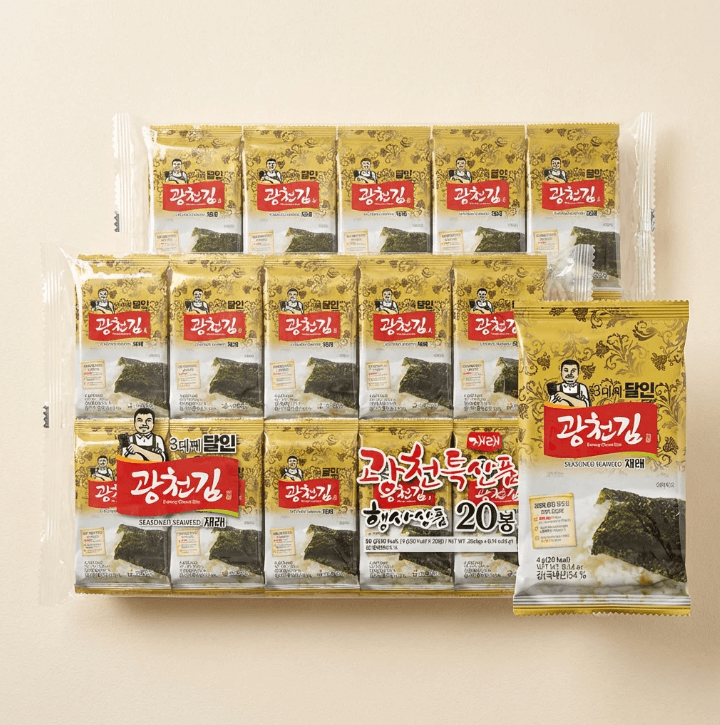광천김 재래김 40봉