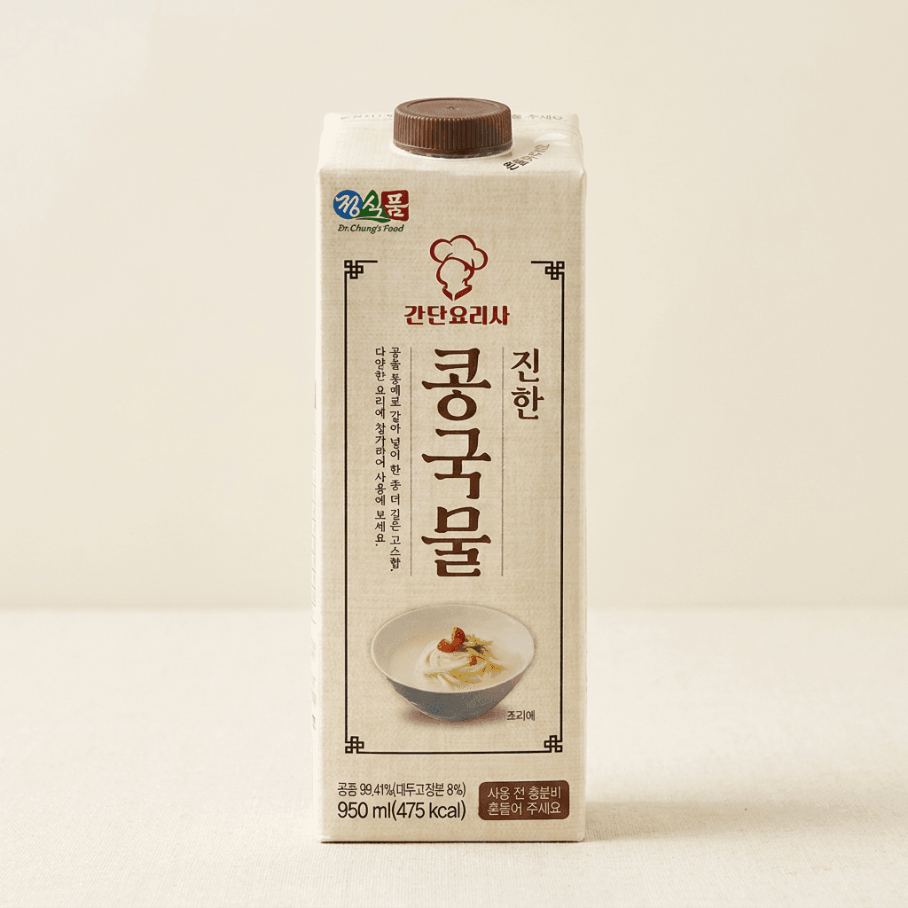 정식품 간단요리사 콩국물 4팩
