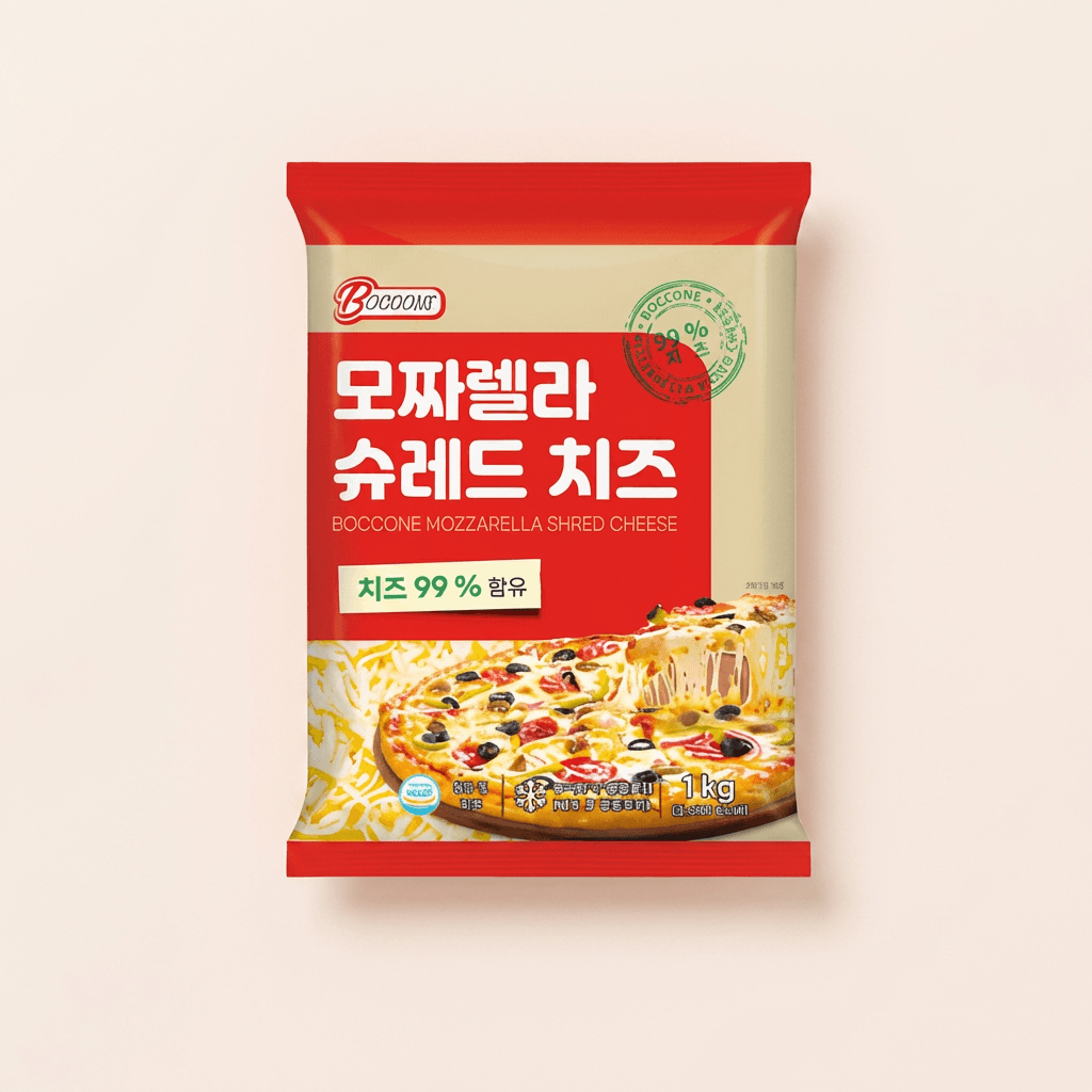 보꼬네 모짜렐라 슈레드 치즈