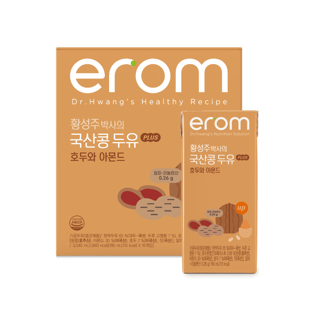 이롬 국산콩 두유 플러스 16개