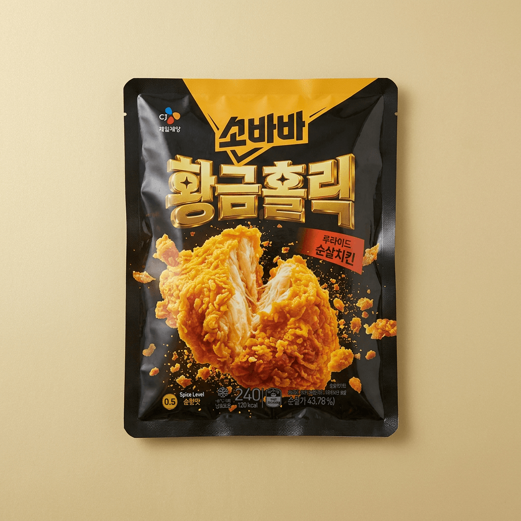 CJ제일제당 고메 소바바치킨 순살 5종