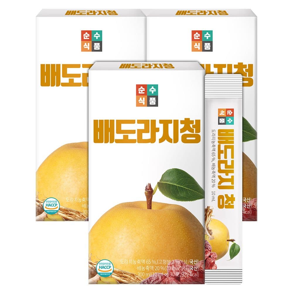 순수식품 배도라지청 30포 3박스