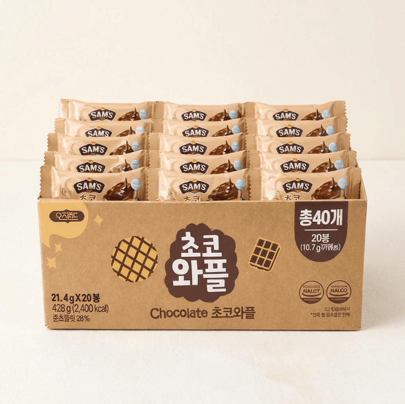 오즈랜드 초코와플 20봉